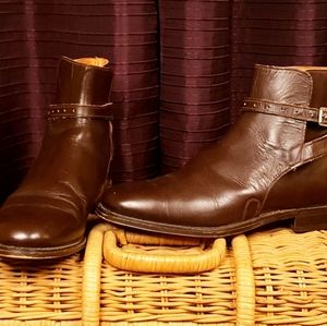 Marlborough Vintage English Leather Unisex Boots